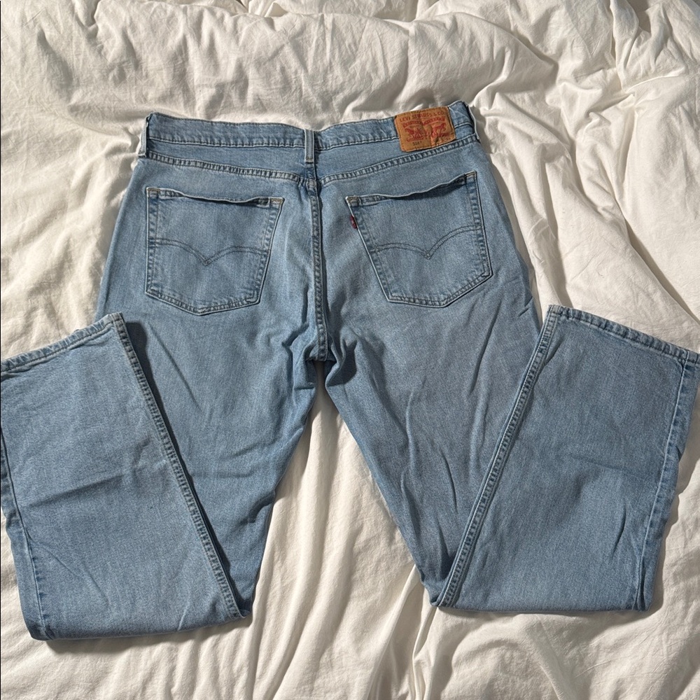 Levi's Light Blue Men's Cut Jeans - 36x32